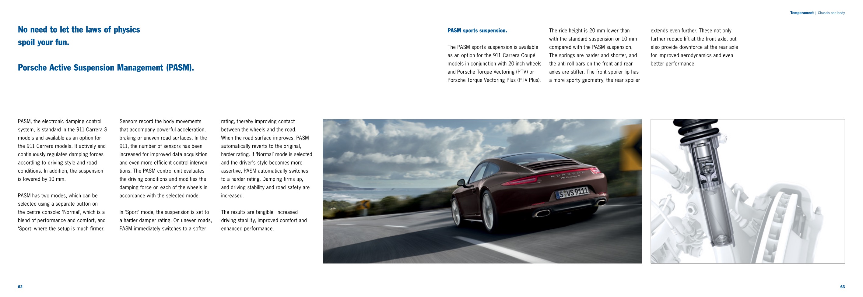 2014 Porsche 911 Brochure Page 55